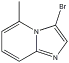 Structure of 3-bromo-5-methylimidazo[1,2-a]pyridine