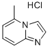 Structure of 5-Methylimidazo[1,2-a]pyridine, HCl