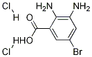 Structure of 2,3-diaMino-5-broMobenzoic acid dihydrochloride