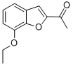 Structure of 1-(7-ETHOXY-1-BENZOFURAN-2-YL)ETHANONE