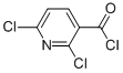Structure of 2,6-Dichloronicotinoyl  chloride