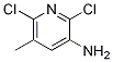 Structure of 2,6-dichloro-5-Methyl-pyridin-3-ylaMine
