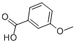 Structure of 3-Methoxybenzoic acid