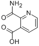 Chemical structure of 2-(AMINOCARBONYL)NICOTINIC ACID