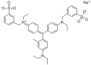 Structure of ACID BLUE 15