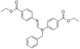 Structure of N,N-Bis(4-ethoxycarbonylphenyl)-N-benzylformamidine