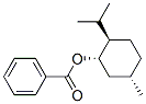 [1S-(1alpha,2beta,5alpha)]-2-(isopropyl)-5-methylcyclohexyl benzoate结构式