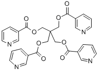 Structure of Pentaerythritoltetranicotinate