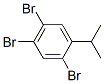 Structure of 2,4,5-tribromocumene