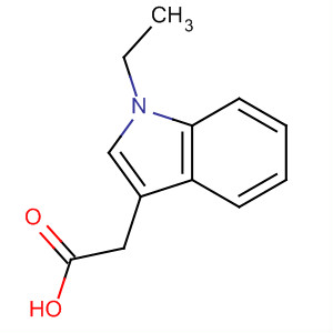 1H-Indole-3-acetic acid, 1-ethyl-结构式
