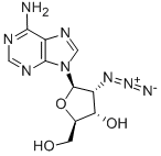 2-AZIDO-2-DEOXYADENOSINE结构式