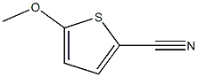 2-Thiophenecarbonitrile, 5-methoxy-结构式