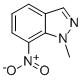 Structure of 1-METHYL-7-NITROINDAZOLE