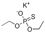 Structure of O,O-DIETHYL THIOPHOSPHATE, POTASSIUM SALT