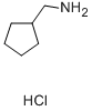 Structure of Aminomethylcyclopentane hydrochloride