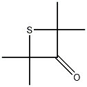 Structure of 2,2,4,4-tetramethylthietan-3-one