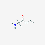 Structure of Ethyl 2-methyl-2-(methylamino)propanoate