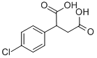 2-(4-氯苯基)-琥珀酸结构式