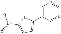 Structure of 5-(5-nitrothien-2-yl)pyriMidine