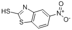 Structure of 2(3H)-Benzothiazolethione,5-nitro-