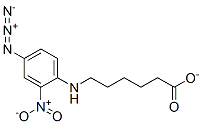 6-(2-nitro-4-azidophenylamino)caproate结构式
