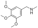 Structure of N-METHYL-3,4,5-TRIMETHOXYBENZYLAMINE