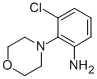 Structure of 3-CHLORO-2-MORPHOLIN-4-YLANILINE