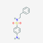Benzenesulfonamide, 4-amino-N-(2-phenylethyl)-结构式