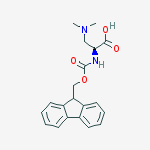 Structure of (2s)-3-(dimethylamino)-2-(9h-fluoren-9-ylmethoxycarbonylamino)propanoic Acid
