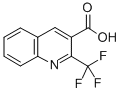 Structure of 2-(TRIFLUOROMETHYL)QUINOLINE-3-CARBOXYLIC ACID