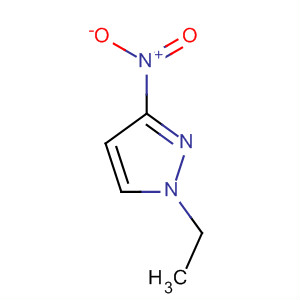 Structure of 1H-Pyrazole, 1-ethyl-3-nitro-