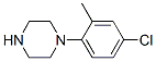Structure of 1-(4-chloro-o-tolyl)piperazine