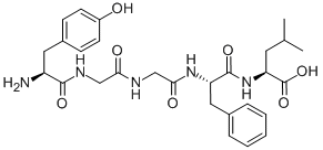 Structure of [LEU5]-ENKEPHALIN