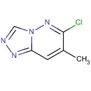 Structure of 1,2,4-Triazolo[4,3-b]pyridazine, 6-chloro-7-methyl-
