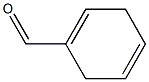 Structure of Cyclohexa-1,4-dienecarbaldehyde