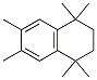 Chemical structure of 1,1,4,4,6,7-hexamethyltetralin