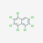 NAPHTHALENE,1,2,3,4,5,6,7-HEPTACHLORO-结构式