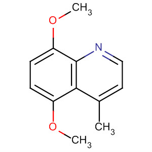 Quinoline, 5,8-dimethoxy-4-methyl-结构式