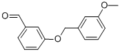 Structure of 3-[(3-METHOXYBENZYL)OXY]BENZALDEHYDE