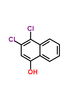 Structure of 3,4-dichloronaphthalen-1-ol
