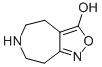 Structure of 4H-Isoxazolo[3,4-d]azepin-3-ol,5,6,7,8-tetrahydro-