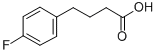 Structure of 4-(4-Fluorophenyl)butanoic acid