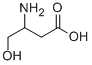 Structure of 3-AMINO-4-HYDROXYBUTYRIC ACID