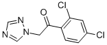 Structure of 1-(2,4-DICHLOROLPHENYL)-2-(1H-1,2,4-TRIAZOLE-1-YL)-ETHANONE