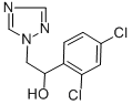 ALPHA-(2,4-DICHLOROPHENYL)-1H-1,2,4-TRIAZOLE-1-ETHANOL结构式