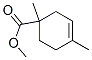methyl 1,4-dimethylcyclohex-3-ene-1-carboxylate结构式