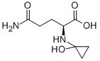 Structure of coprine