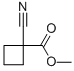 Structure of methyl 1-cyanocyclobutanecarboxylate
