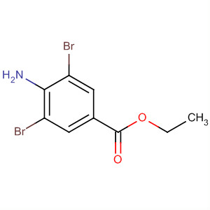 Structure of ethyl 4-amino-3,5-dibromobenzoate
