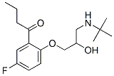Structure of 2-[3-(tert-butylamino)-2-hydroxypropoxy]-5-fluorobutyrophenone